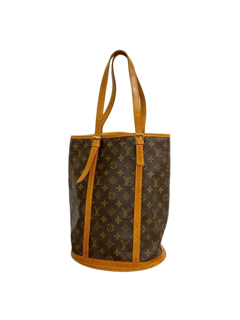 Louis Vuitton Tote Bag Monogram Bucket GM Brown